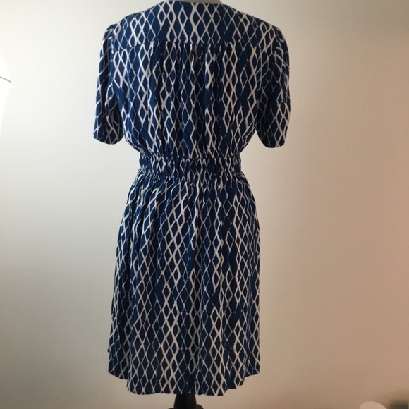 HD in Paris Anthropologie Archipelago Blue Dress - Picture 4 of 8